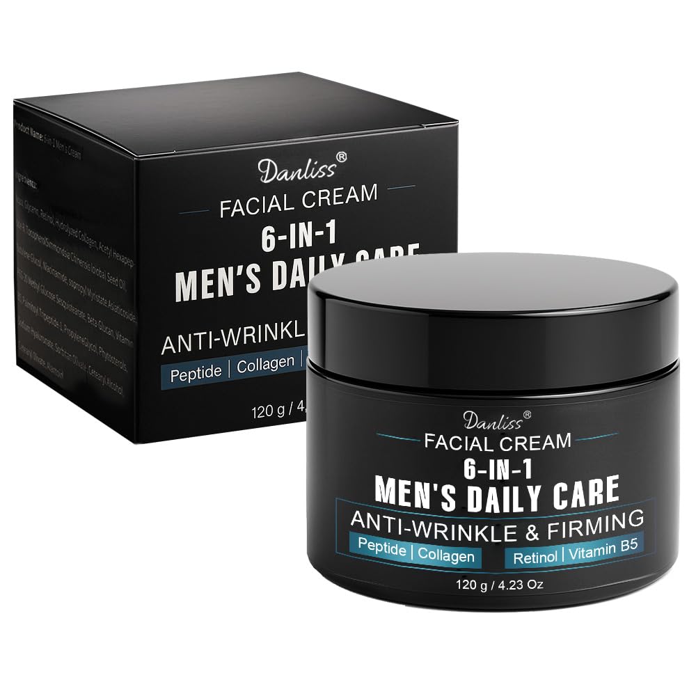 Amazon.com: 6-in-1 Mens Face Moisturizer - Unscented Anti Aging