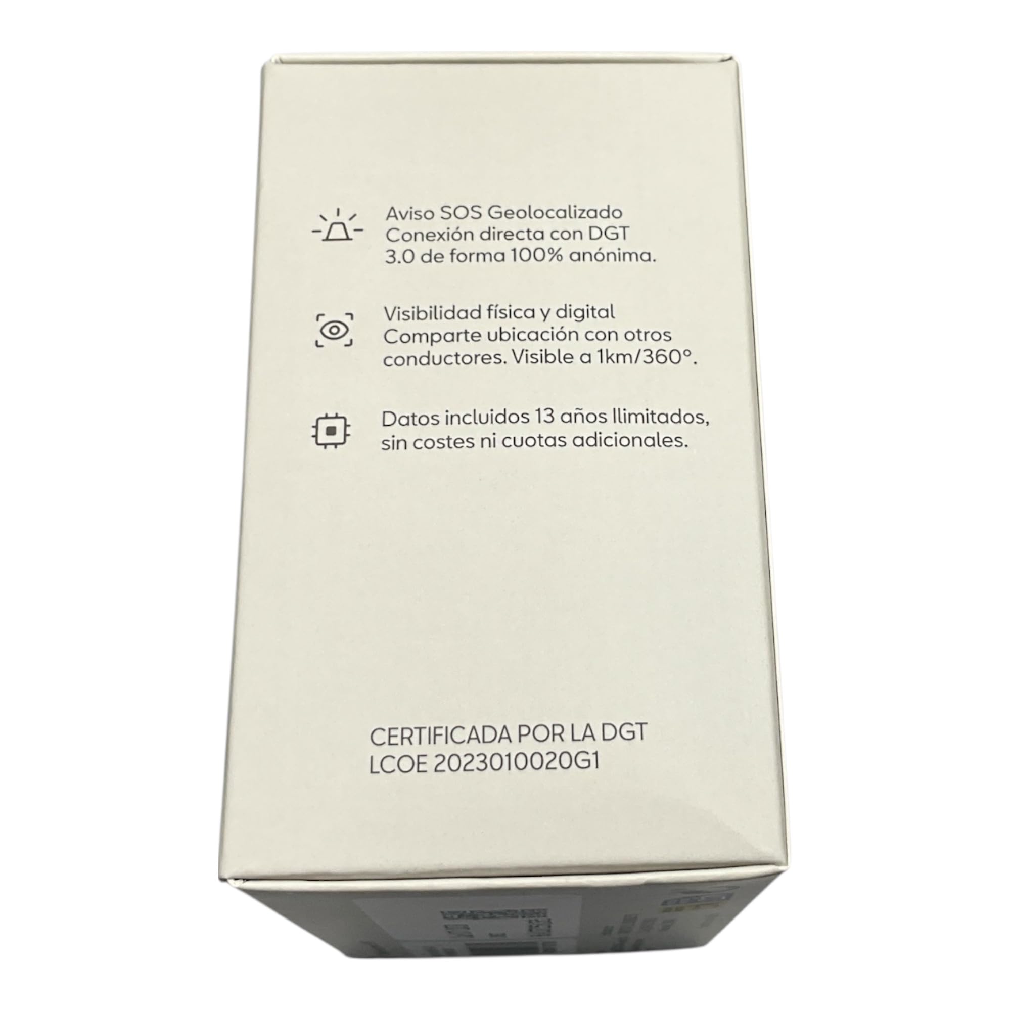 Original SEAT Luz de emergencia Homologada V16 - Conectada a DGT 000052122G