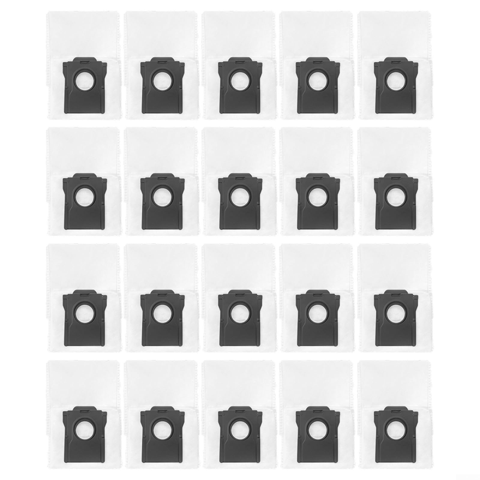 Sacs à poussière grande capacité 3,3L pour robots X30 L50 L40 en lot de 20