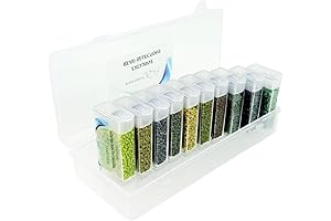 Miyuki Size 11/0 Round Seed Beads Bulk in 10 Picasso Colors -...