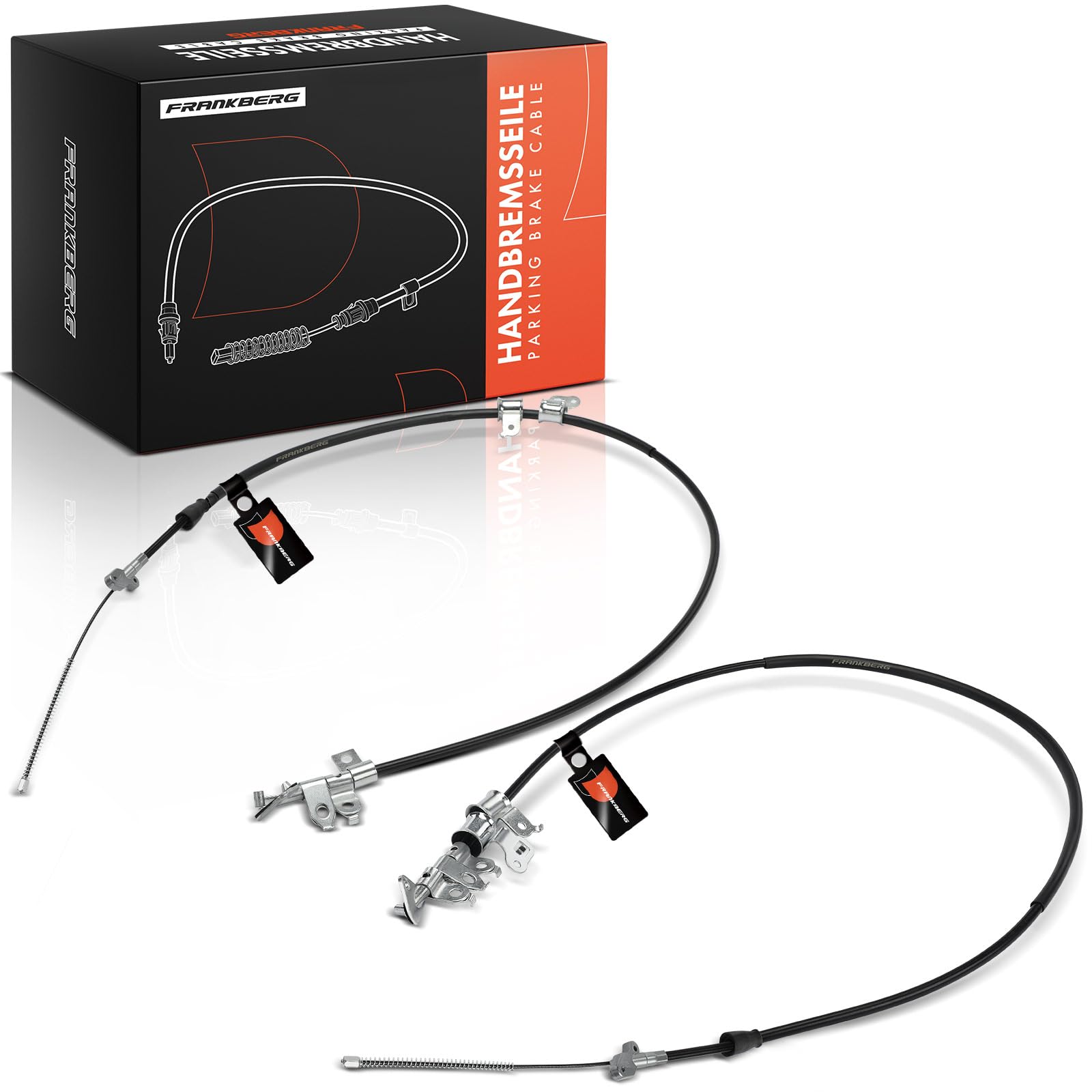 Frankberg 2x Cavi del Freno di Stazionamento Posteriore sinistro destro Compatibile con T.e.r.i.o.s F7 J2 1.3L 1.5L 2005-2025 Replace# 46420-B4010