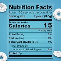 Vista 2 de Life Savers Pep-O-Mint caramelos duros de menta para el aliento, tamaño para compartir, bolsa de 13 onzas