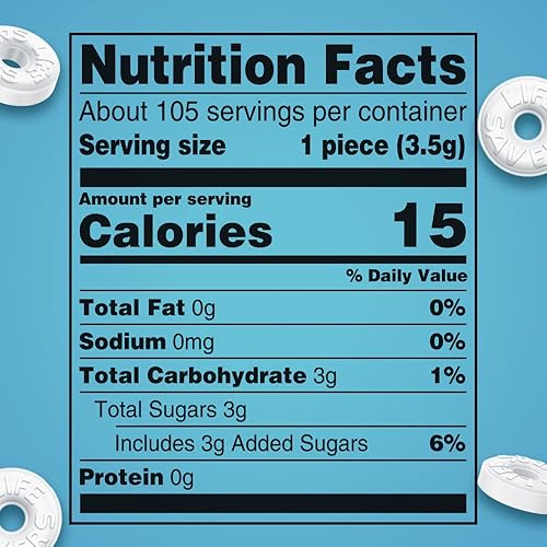 Miniatura 2 de Life Savers Pep-O-Mint caramelos duros de menta para el aliento, tamaño para compartir, bolsa de 13 onzas