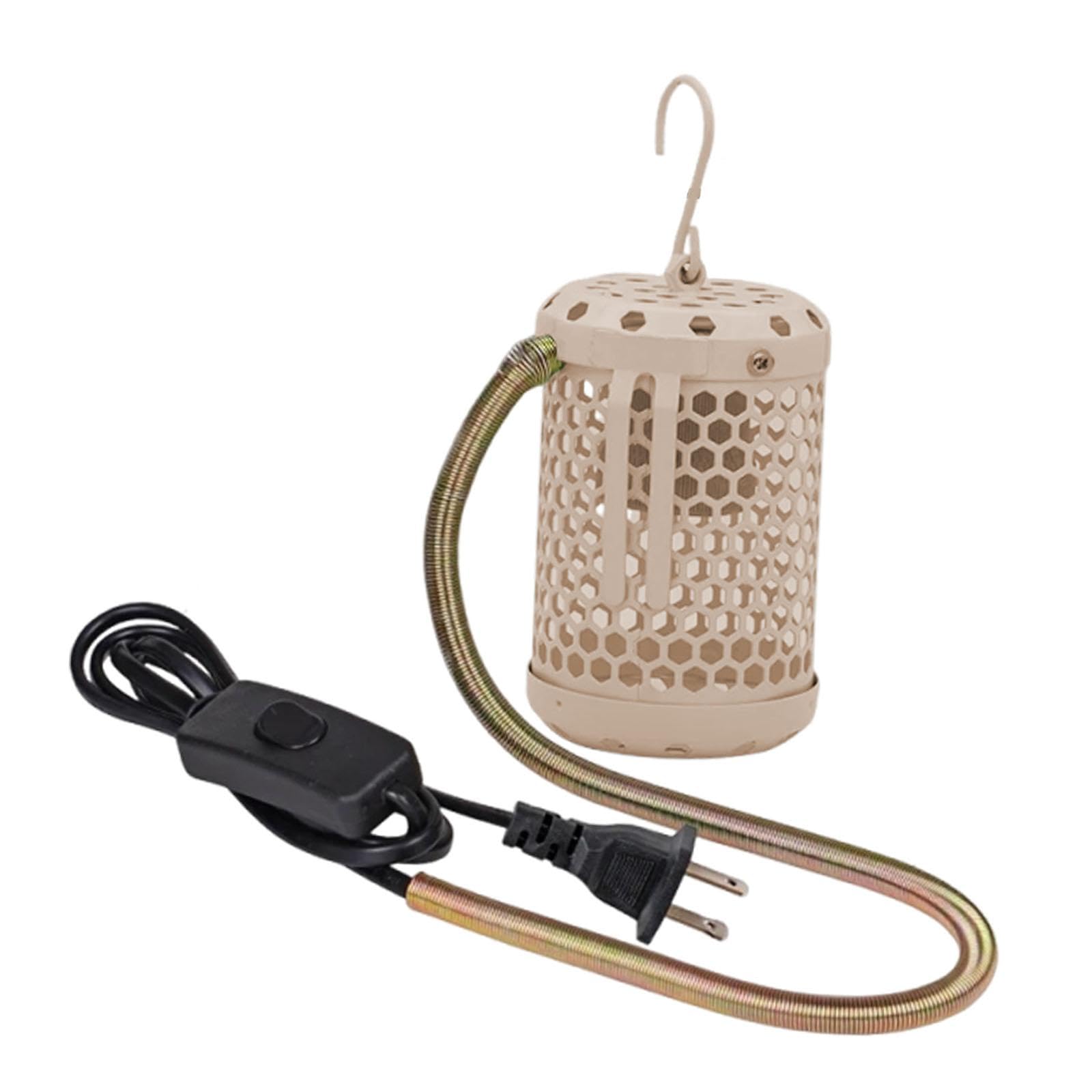 Reptile Heat Lamp Shade Only Heating Lamp Cover for Cat Dogs Bearded Dragon Non Adjustable Temp