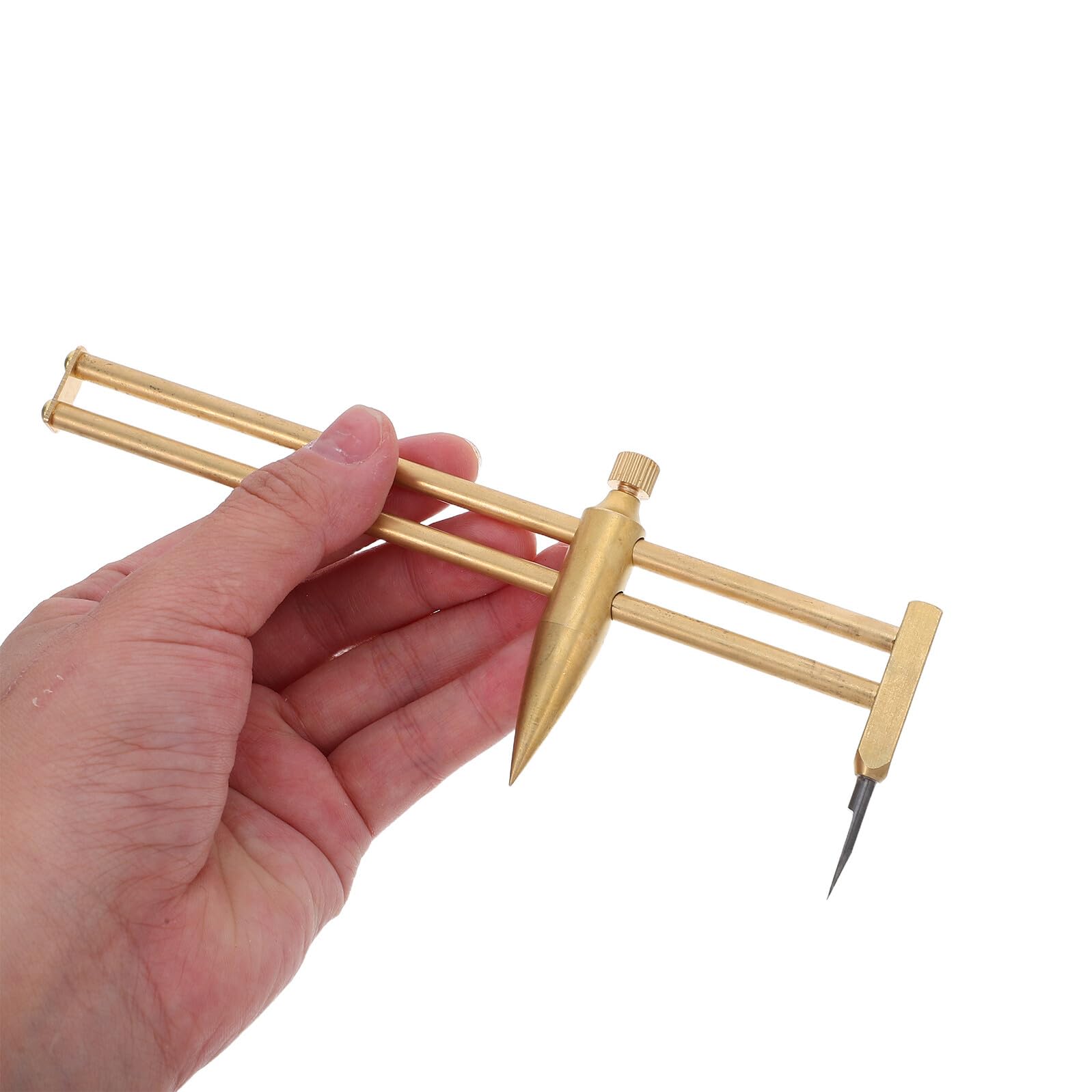 Compas de Potier en Laiton Étui PP – Outil de Mesure Précis pour Modelage et Sculpture D’Argile – Jauge de Tournage Multifonction pour Céramique et Loisirs Créatifs