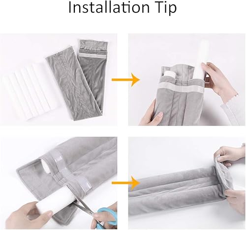 Miniatura 4 de VISEMAN - Tope para puerta de 36, doble cara, lavable a máquina