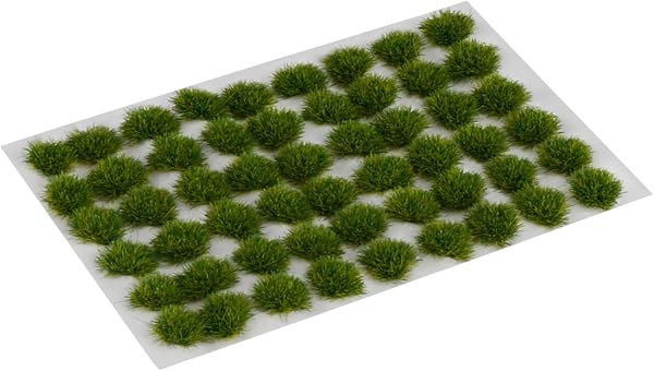 Jucoci Grass Tufts Statisches Miniaturgras für Grasbüschel (Winter Hellgrün) - 5