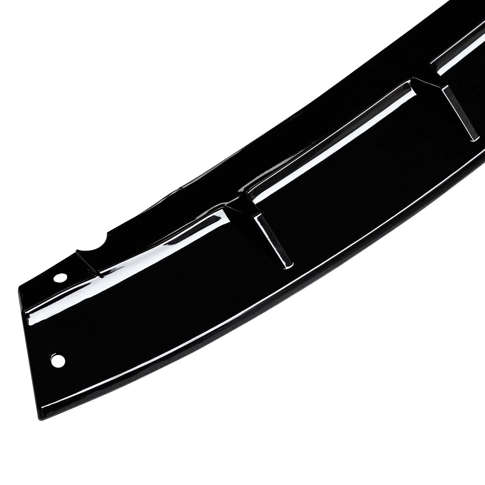 CHIESMA Für G20 Frontlippe für 2019-2023 BMW 3er G20 G28 M-Sport Frontsplitter Stoßstange Lippe Spoiler ABS lackiert glänzend schwarz Kinn G20 Verlängerung Zubehör 3 Stück