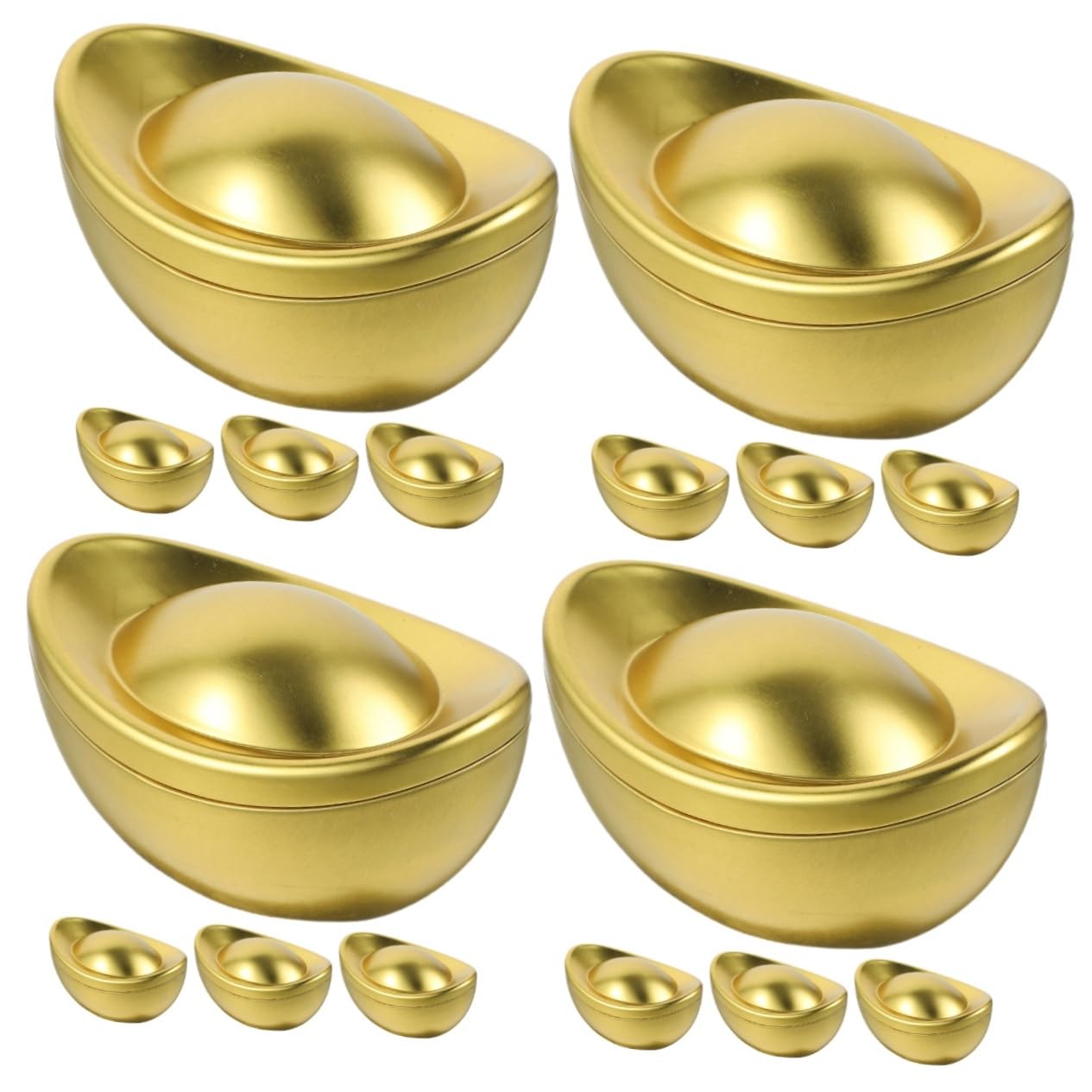 DECHOUS 16 Pz Cioccolatini Scatole Portaoggetti Decorative Barattoli Da Tè Per Tè Sfuso Barattoli Piccoli Con Coperchio Di Spezie Scatole Portaoggetti Con Coperchio