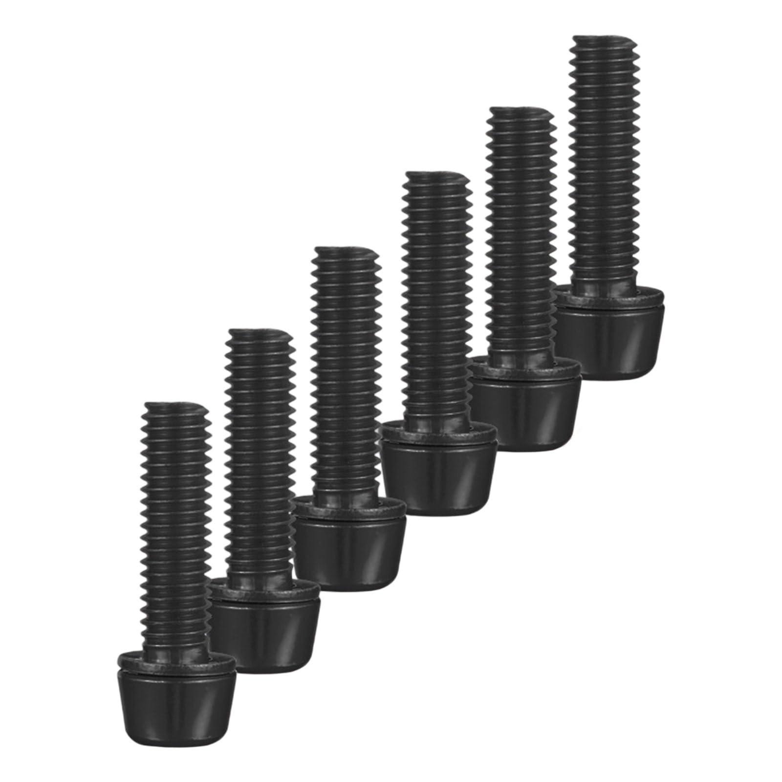 UncleS 6pcs Multifunctional Bike Disc Brake Pad Bolts Fixing Screws Cycling Accessory For Cycling Maintenance Easyly Install Bike Stem Bolts