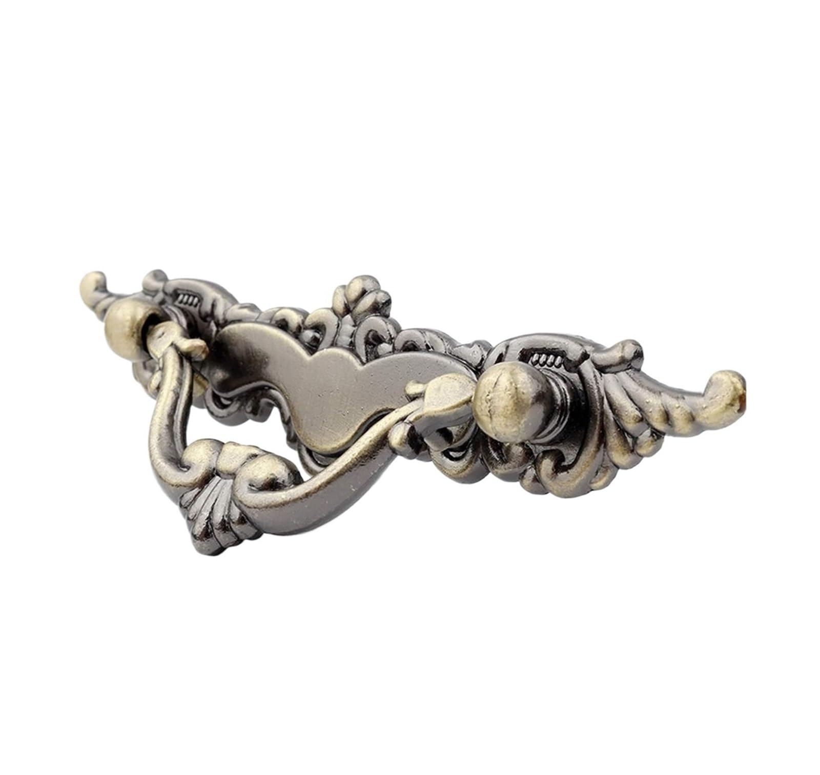Opeximatun Kitchen Cupboard Handles, Brass Zinc Alloy Kitchen Cupboard Drawer Handles Knobs Bronze Pulls