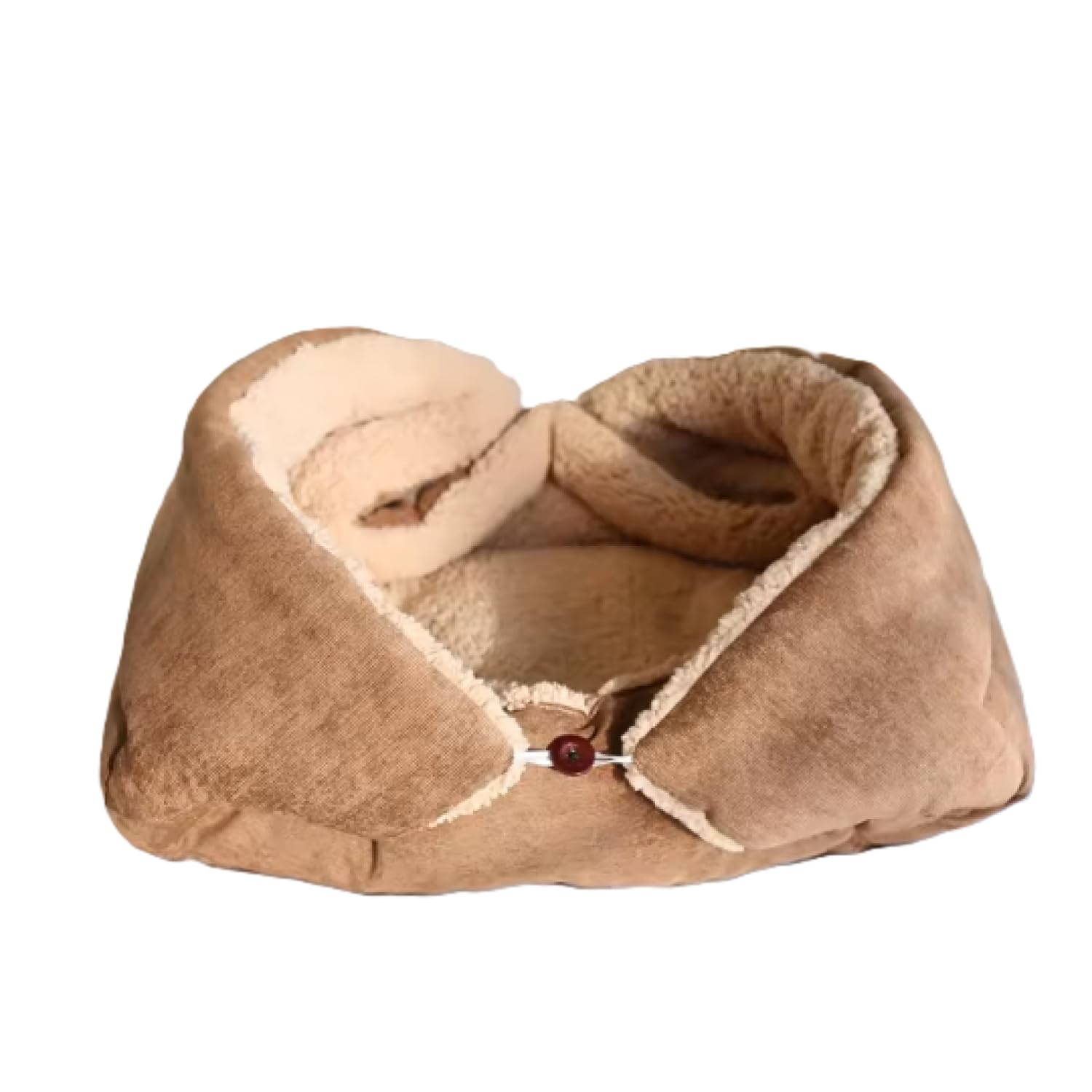 MAPUSTORE Cama Perro Alfombra Felpa Corta y Suave Invierno para Mascotas Colchoneta Manta Cueva Gatos Colchón Portátil Viaje.