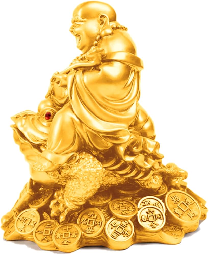 ✰✰✰七福神様✰✰✰　金運　幸運　高品質 Amazon.co.jp: Archnote 布袋様 置物 七福神 風水グッズ 置き物 布袋