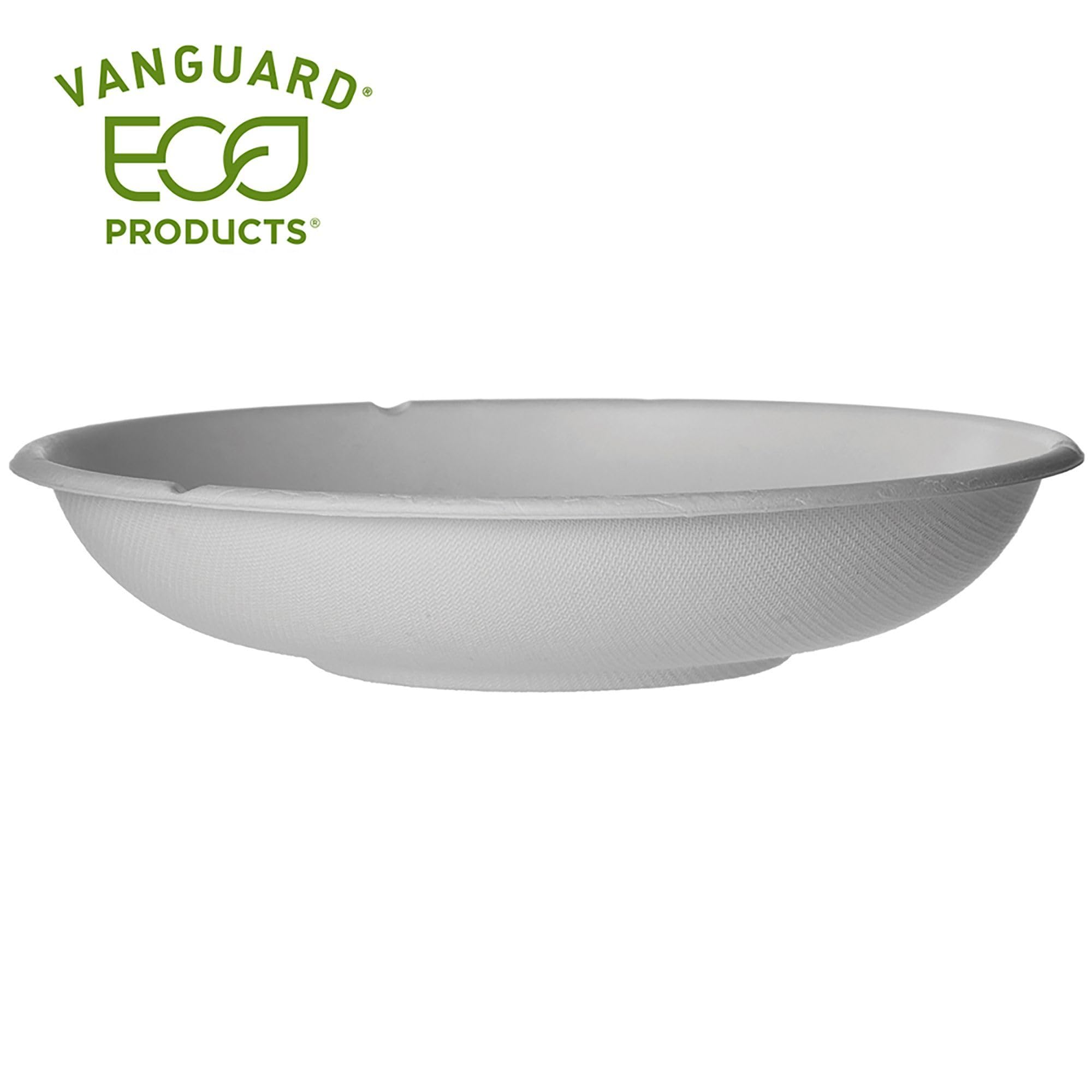 Eco-Products Vanguard - Cuenco de fideos para caña de azúcar (renovable y compostable, 24 onzas), caja de 400 | EP-BL24NFA| BPI & ATSM compostable | Una alternativa más ecológica