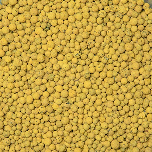 brockytony 4-8 mm. (Pflanzton, Pflanzgranulat, Blähton) 5 Liter. Safran GELB. BT431Y5 Cover