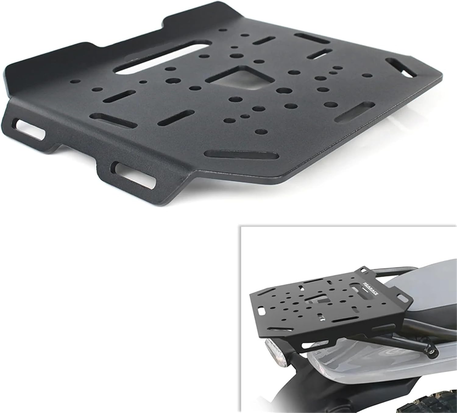 Replacement Fit for Royal Enfield Himalayan 450 2024- Case Shelf Holder Carrier Luggage Bracket Motorcycle Rear Rack