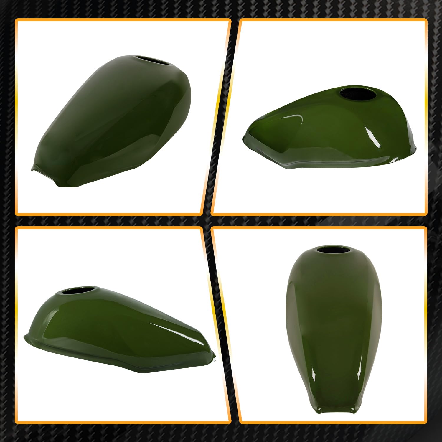 BLACK TANK OIL FUEL GAS COVER FAIRING FOR HONDA REBEL CMX 300 500 2017
