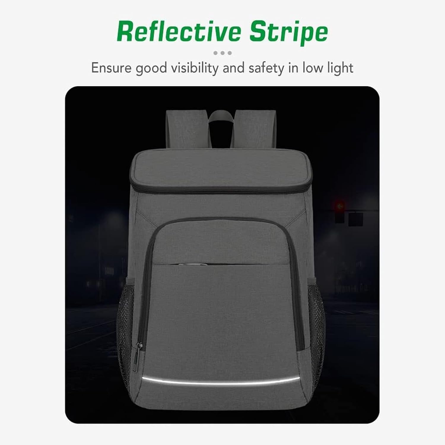 bookbag Large Capacity Leak Proof Lunch Backpack Picnic Insulated Bag Outdoor Food and Beverage Storage Daypack