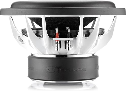 Vista 4 de CT Sounds STRATO-12-D4 2500 Watts Max 12 pulgadas Subwoofer para coche Dual 4 Ohm