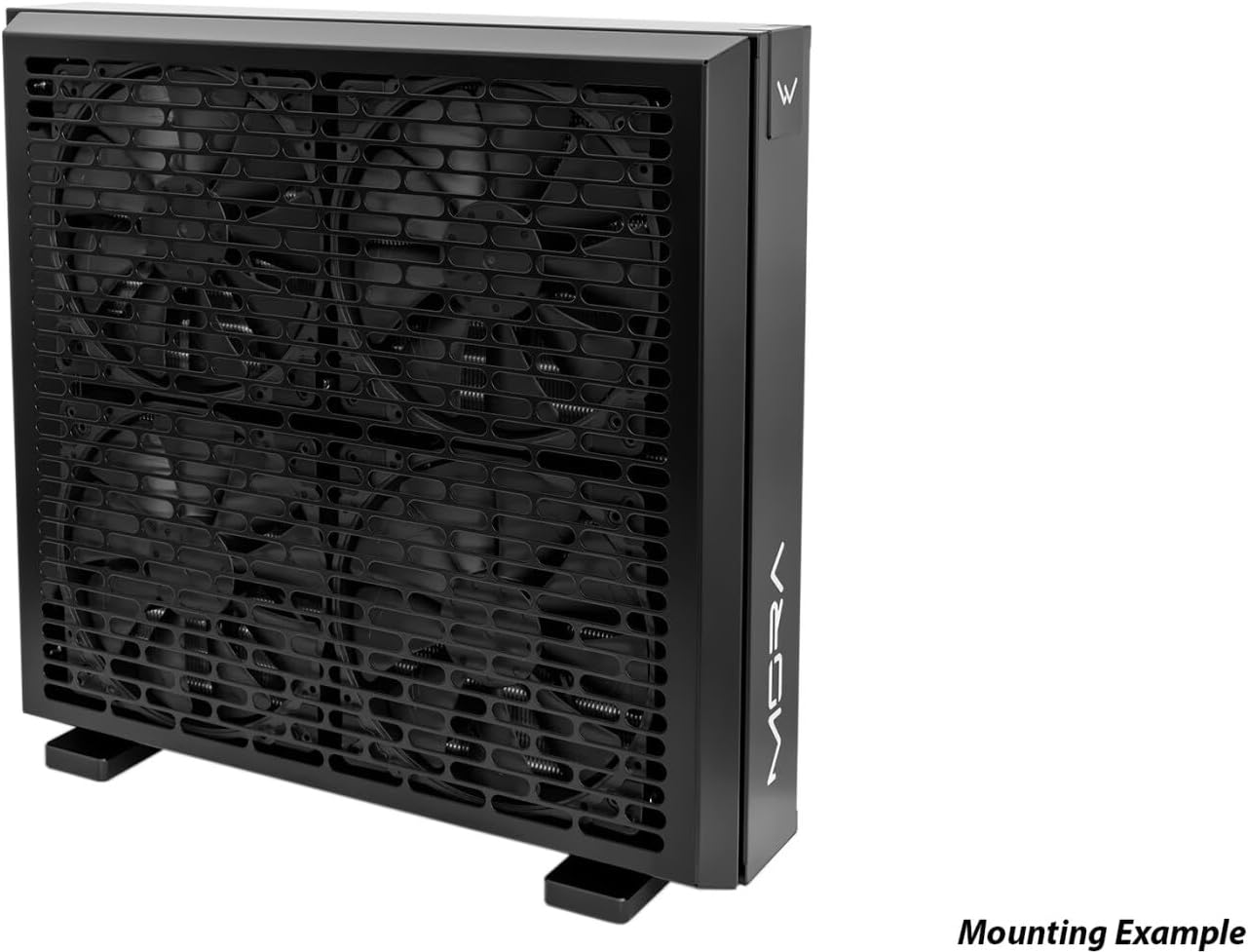 IV 600 Fan Grill in Black by Watercool