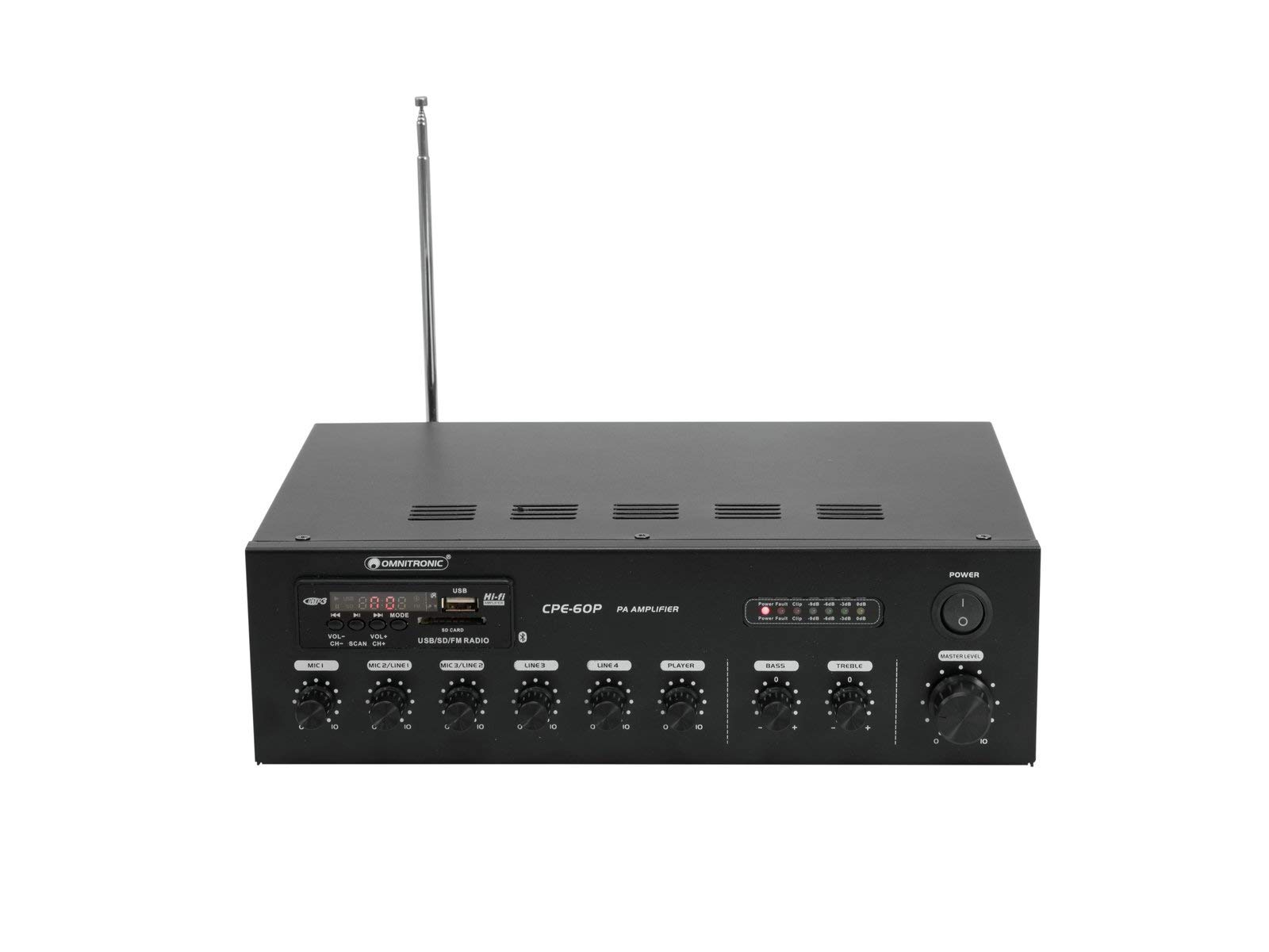 OMNITRONIC CPE-60P PA Mixer Amplifiatore Mixing Amplifier