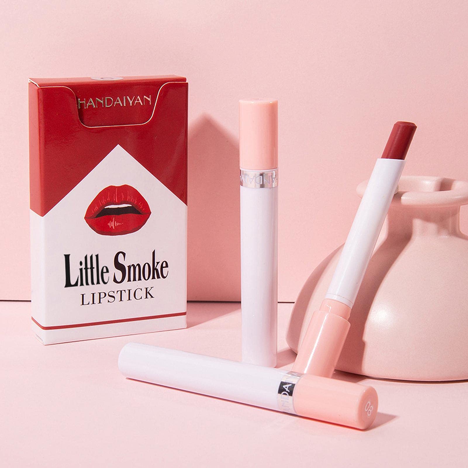 cigarette lipstick price in bd Xianghaoshun 4 Pack Mini Cigarette Lipstick Set, 4 Colors Smoke Velvet  Lipstick Long Lasting, Moisturizing Waterproof Sexy Nude Lipstick Makeup  Lips Gloss For Women : Amazon.se: Beauty