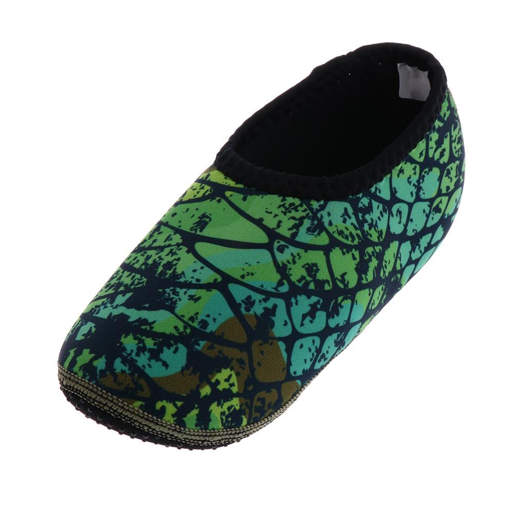ubersweet Neoprene Water Skin Socks for Diving Snorkeling Swimming L Green Camo (66005296JEL)-picture-41
