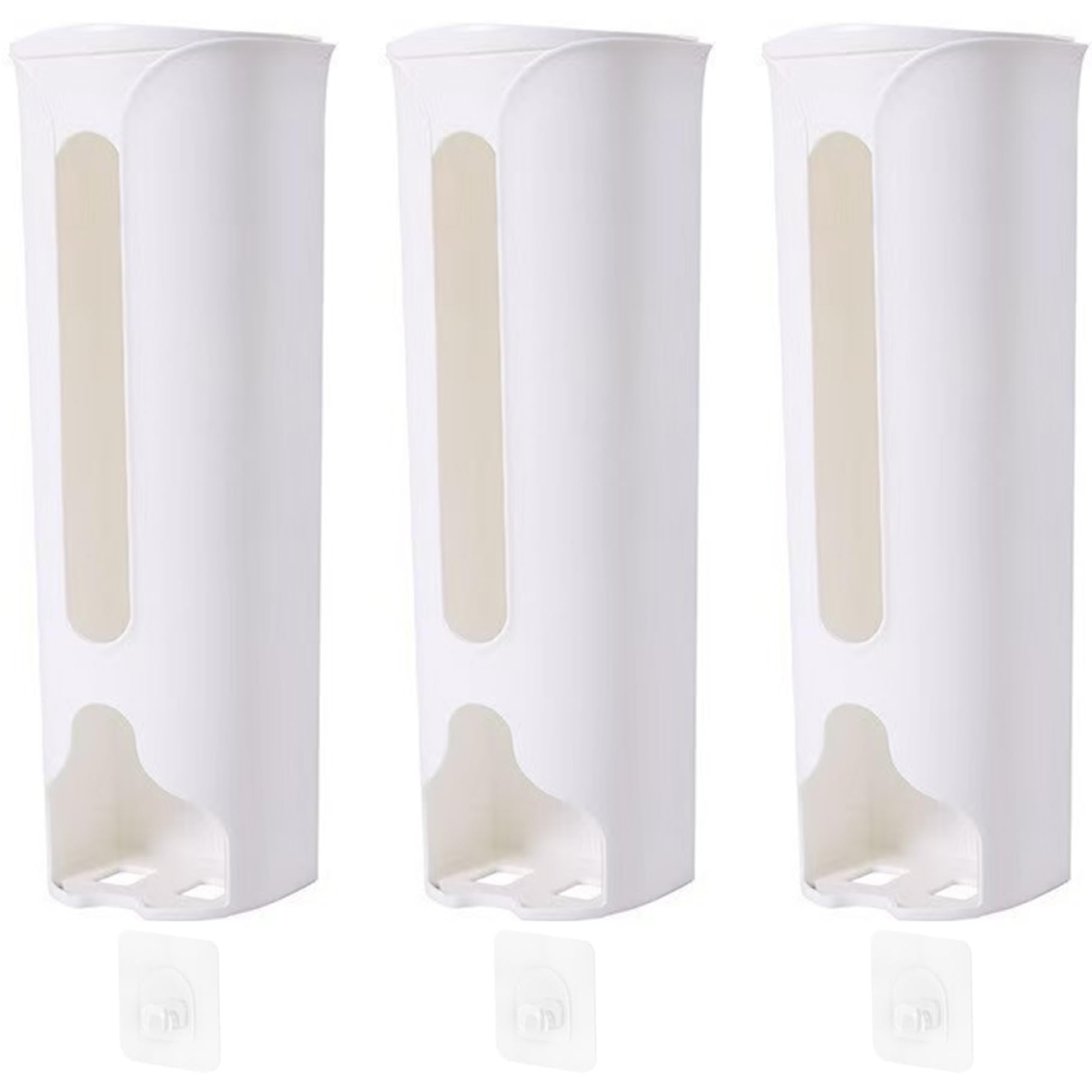 Grtheenumb Underwear and Sock Organizer, Underwear Storage, 3PCS Wall Mounted Organiser, Plastic Organizer with Lid, Hanging Storage Organiser for Lingerie Ties