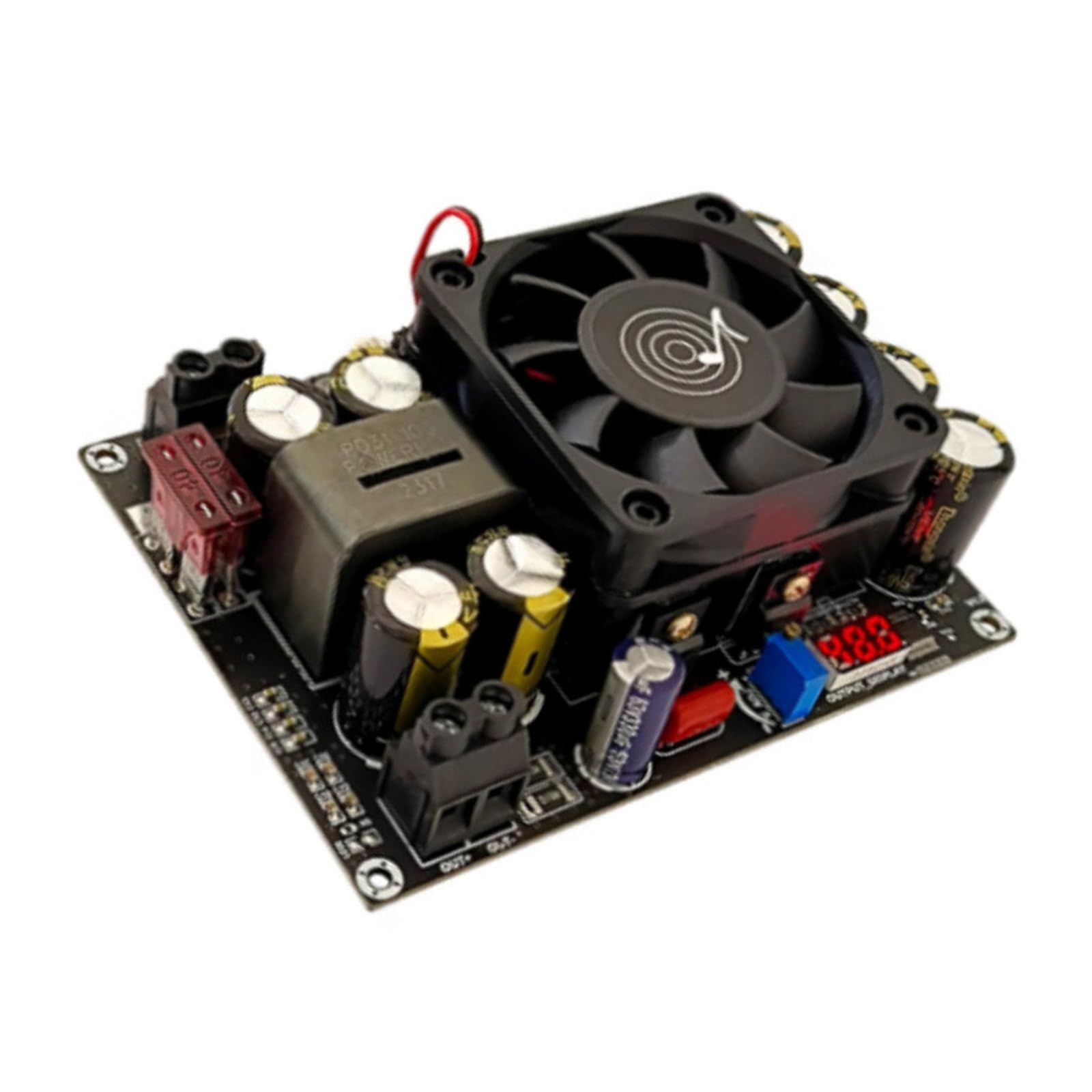 Precisions - Módulo potenciador de voltaje ajustable de 12 V, 24 V a 50 V, 500 W, salida para aficionados técnicos e ingenieros, módulo de voltajes variables