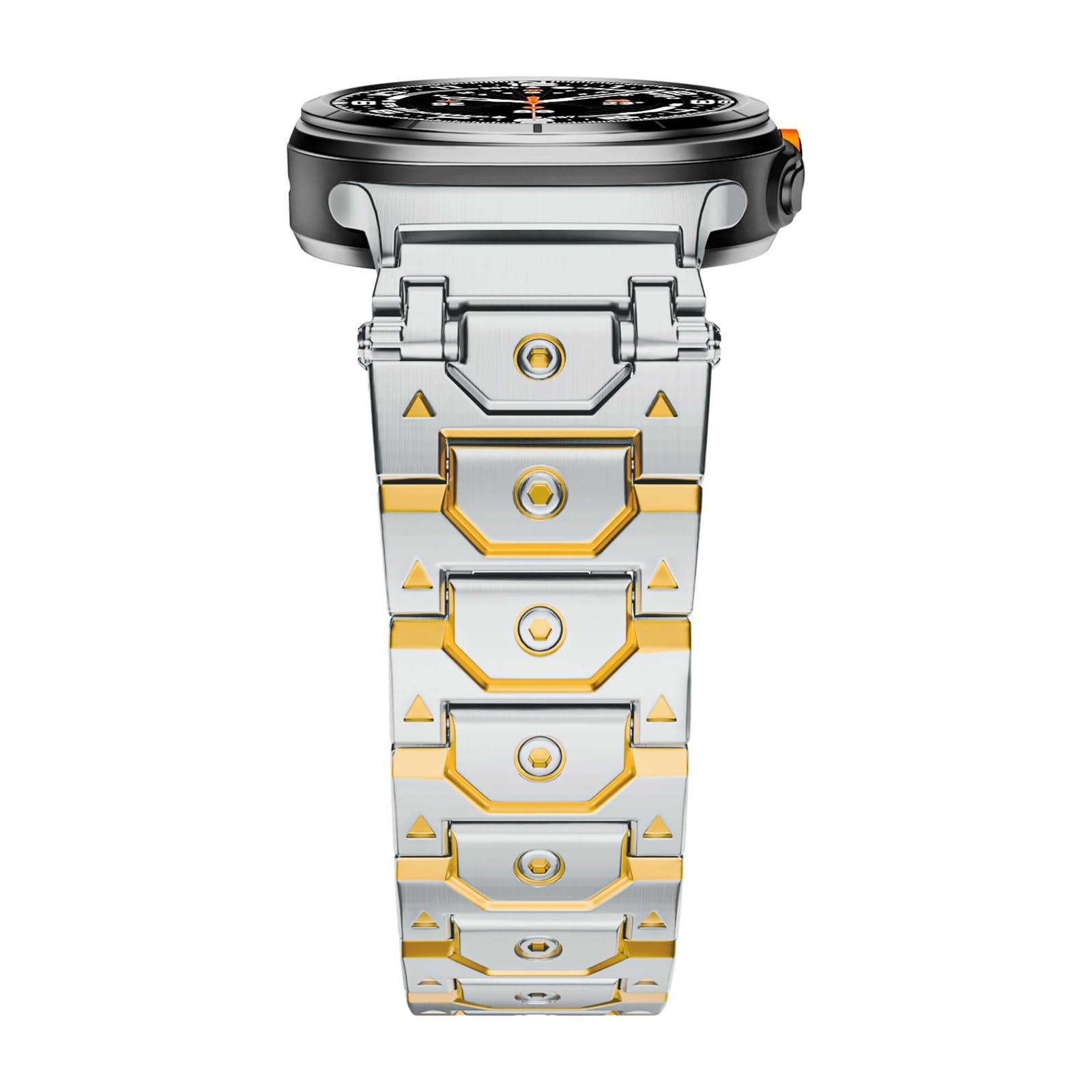 Para Samsung Galaxy Watch Ultra Correa 47mm Accesorios Pulsera deportiva Para Galaxy Watch 7 Ultra Titan Correas de reloj de acero inoxidable y metal Correas de reloj