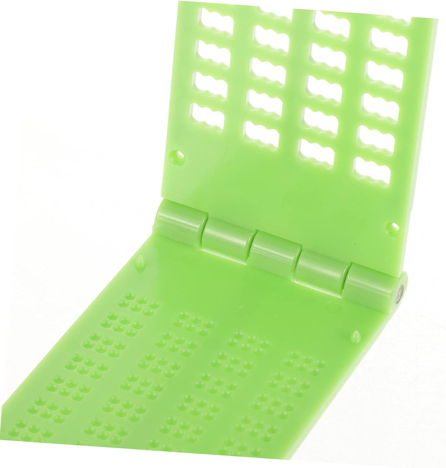 1set Braille Writing Plate Line Cell Plastic Braille for Blind Lightweight and Portable Tactile Writing Tool for Visually Impaired Easy to Use Design
