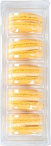 Miniatura 11 de Restaurantware - Sweet Vision - Contenedores de macarrones de 7.5 x 2.6 x 2 pulgadas, 100 cajas de macarrones resistentes - Se adapta a 5