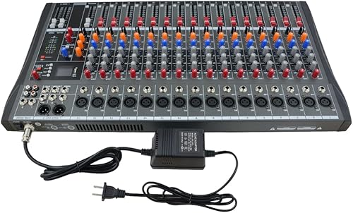 Miniatura 6 de Live Studio - Mezclador de audio de rendimiento en vivo mezclador de escenario mezclador de grabación de DJ mezclador de tablero de sonido Bluetooth