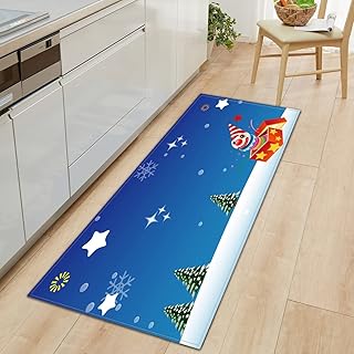 Wesołych Świąt Kuchnia Wejście Wycieraczka Dekoracja Sypialnia Dywan Przedpokój Łazienka Mata Dzieci Nr.14 60 x 180 cm