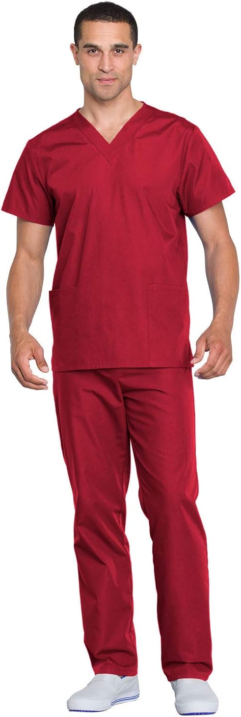 CHEROKEEWomen's Unisex Top and Scrub Pant Set Medical