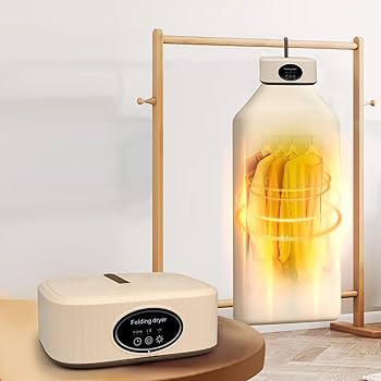Amazon | ポータブル衣類乾燥機 衣類用ミニドライヤー