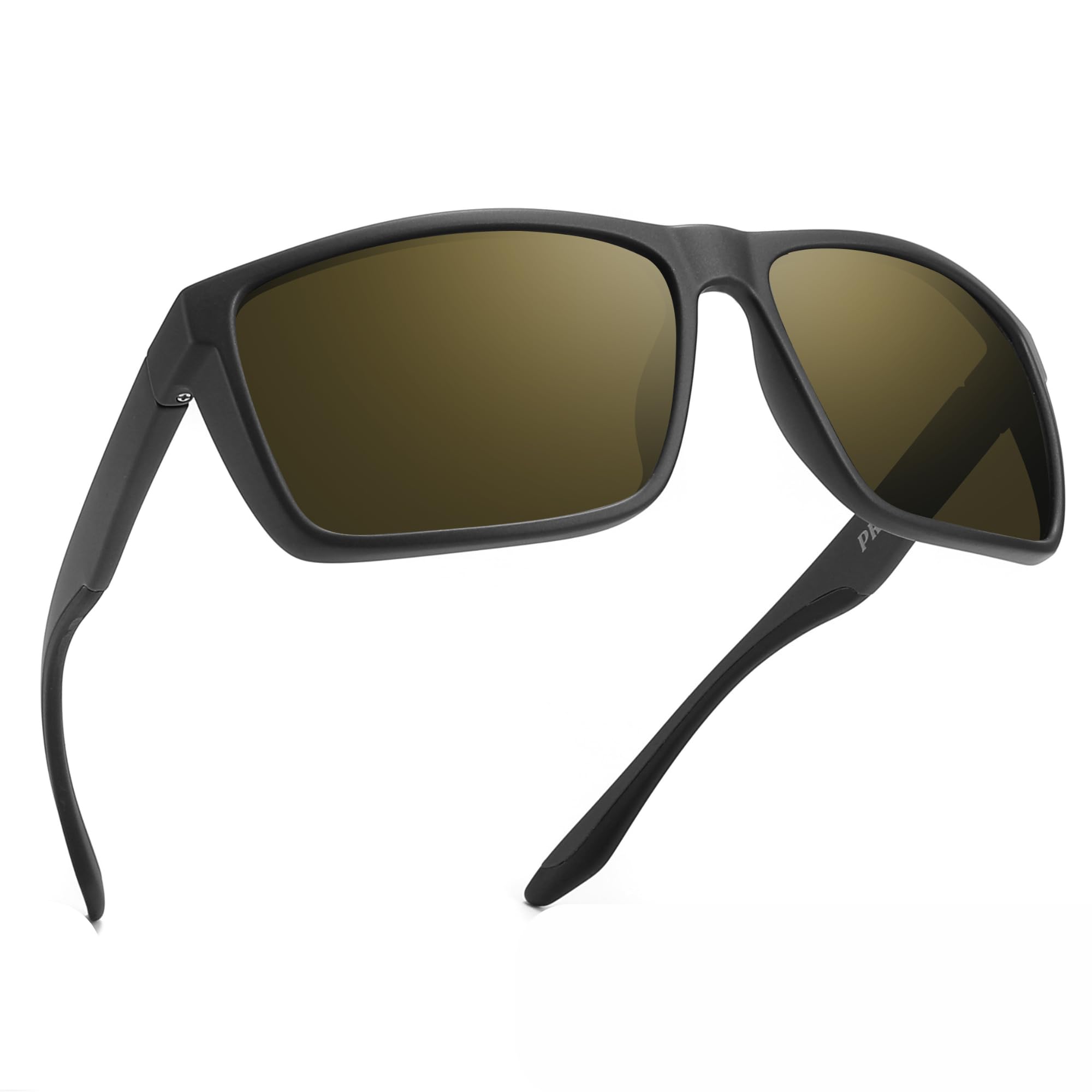 Occhiali da sole polarizzati sportivi, taglia XXL, extra large, 159 mm, per grandi teste larghe TR90, per ciclismo, corsa, pesca