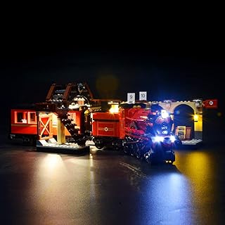 BRIKSMAX Led Lighting Kit for Harry Potter Hogwarts Express- Compatible with Lego 75955 Building Blocks Model- Not Include The Lego Set