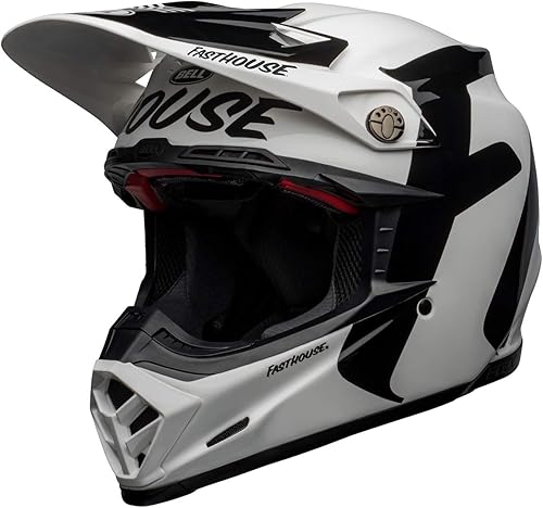 Miniatura 4 de Bell Moto-9 Flex - Casco todoterreno (FH Newhall - blanco brillantenegro - XL)