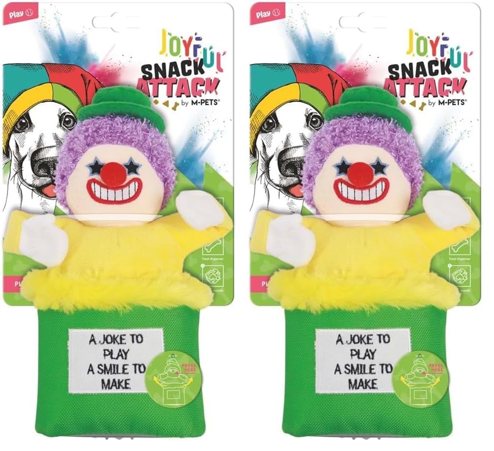 M-Pets Joyful Pipo Snack Attack Köpek Oyuncağı (2 paketi)