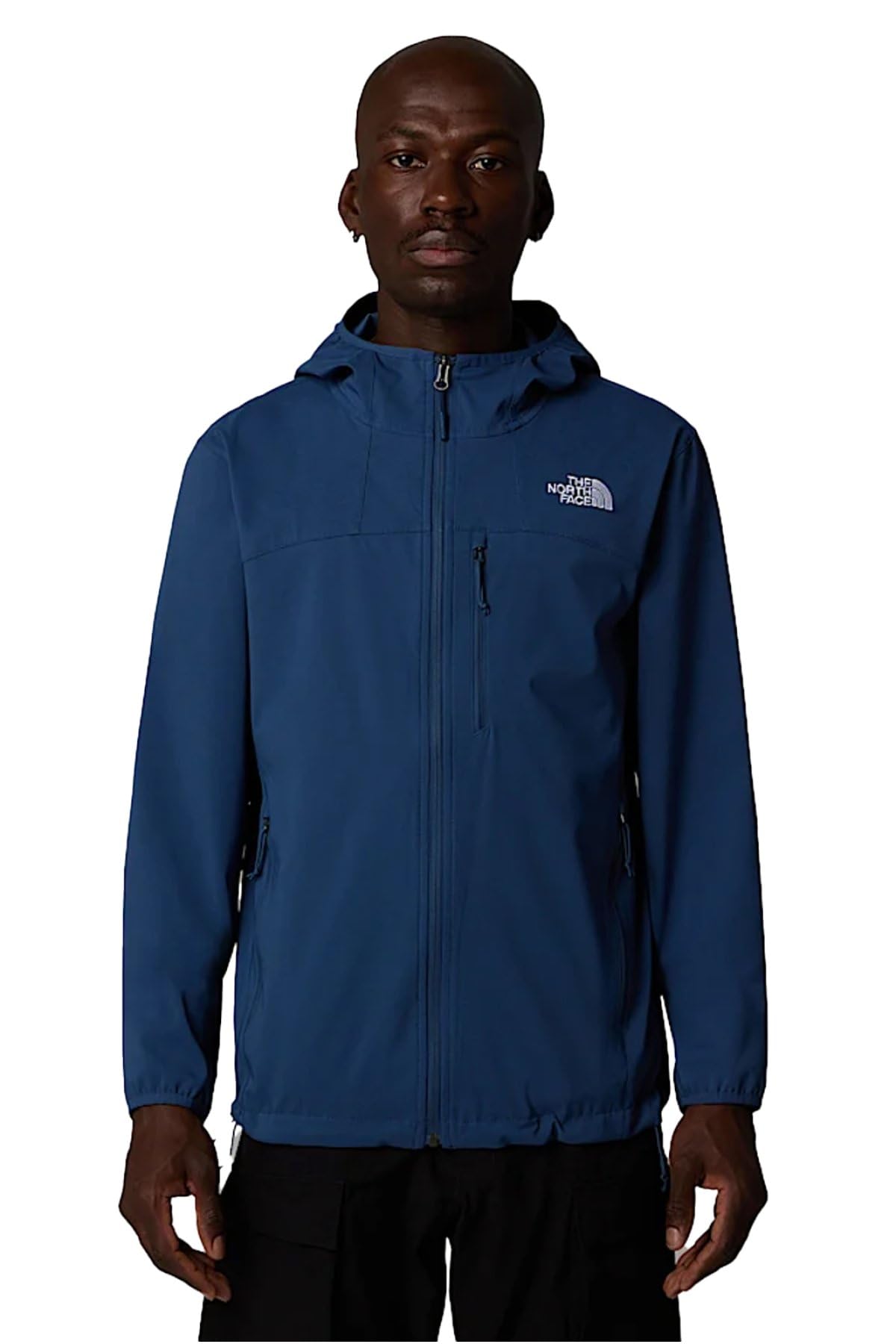The North Face Men's Nimble Hoodie Jacket, Shady Blue, M