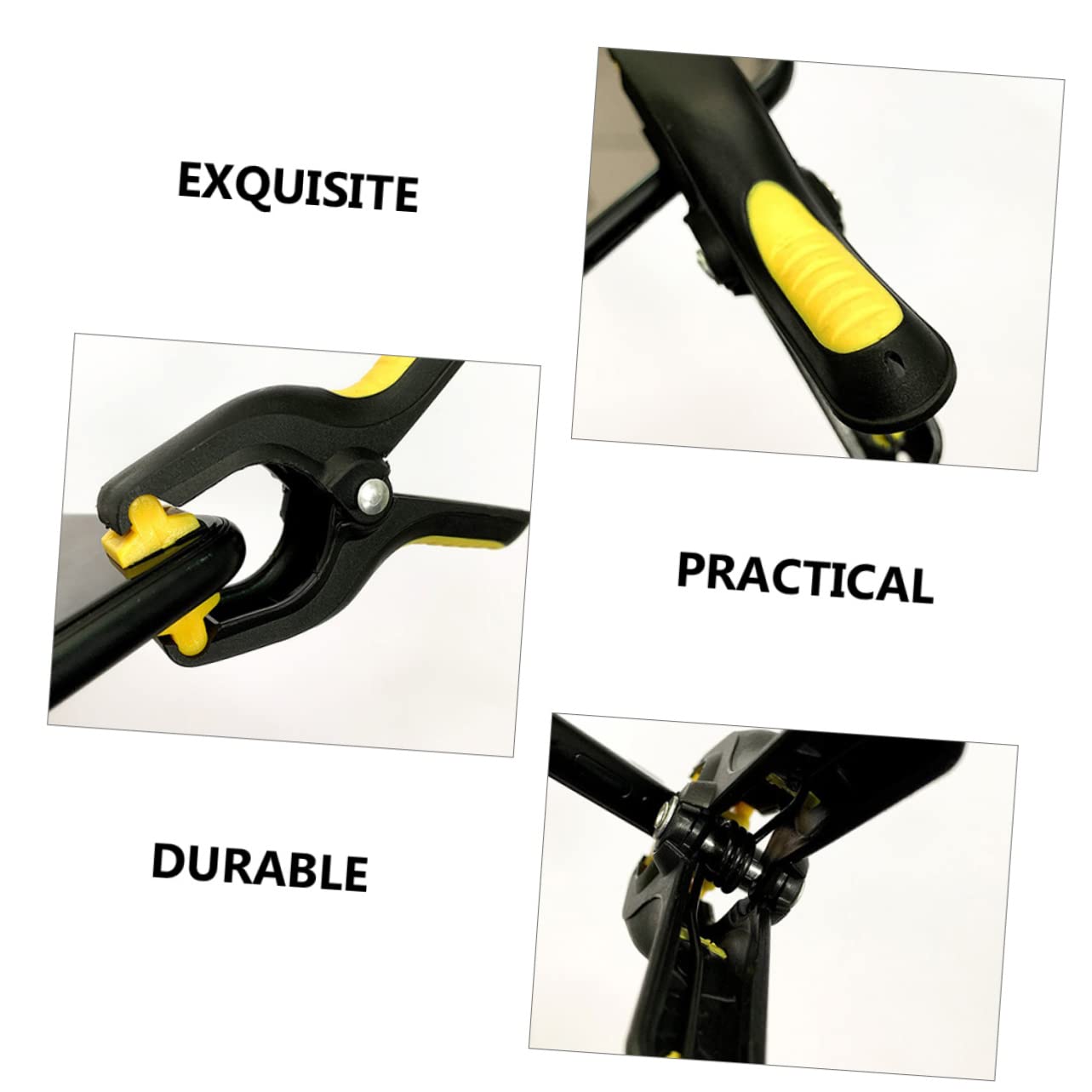 LALAFINA 4Pcs LCD Screen Clamps Phone and Tablet Repair Fixture Tools Durable Fastening Clip for Smooth Surfaces for Screen Replacement and Repair