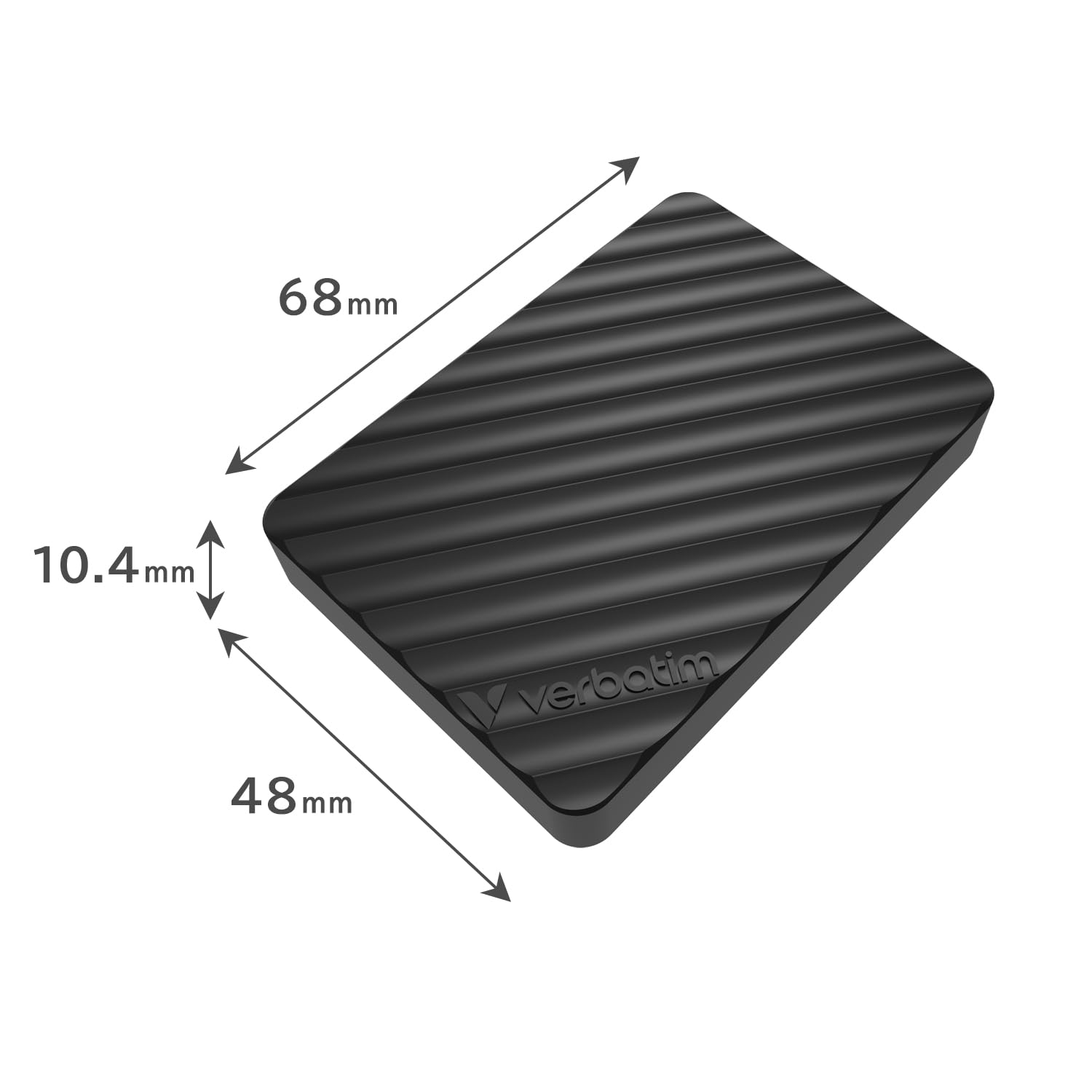 Amazon | Verbatim バーベイタム 外付け SSD 2TB USB3.2 Gen2 最大
