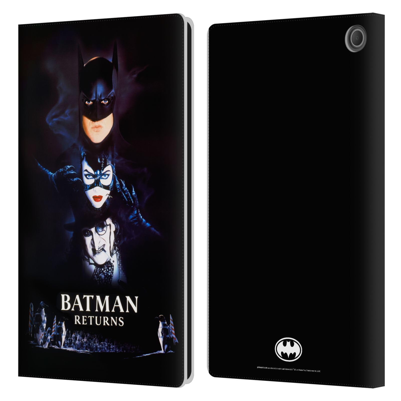 Étui Amazon Fire Max 11 Batman Returns en cuir format portefeuille