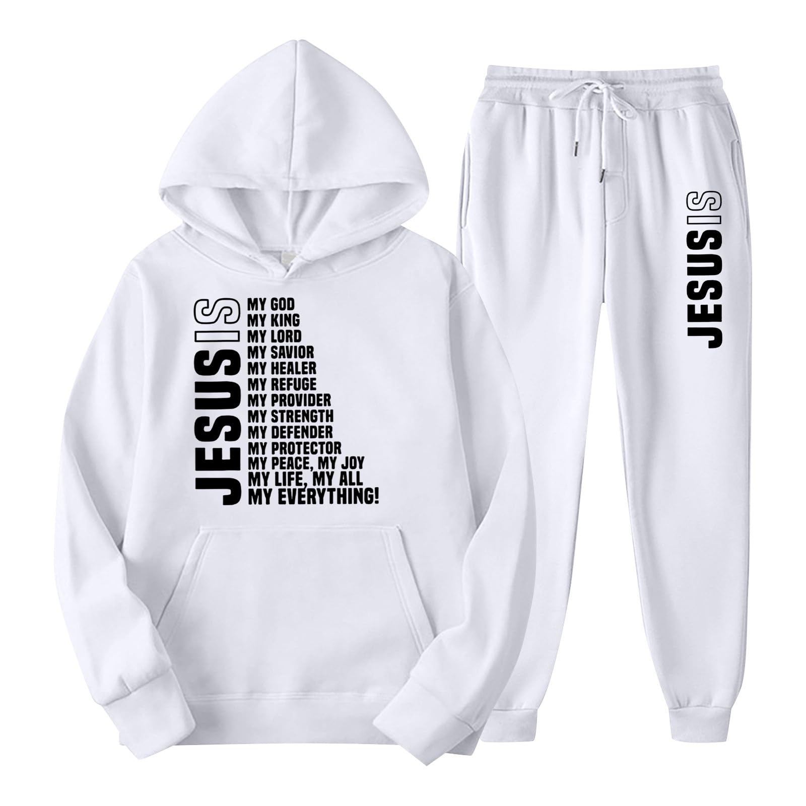 Damen Sweatshirt Jogginghose Sport und Casual Printed English Letter Top Hosen Set