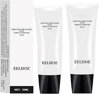 Skin Tone Adjusting CC Cream, Colour Correcting Self Adjusting for Mature Skin, Face Primer Cosmetics CC Cream, Moisturizing Skin Concealer Brightening Skin Tone for Oily and Dry Skin