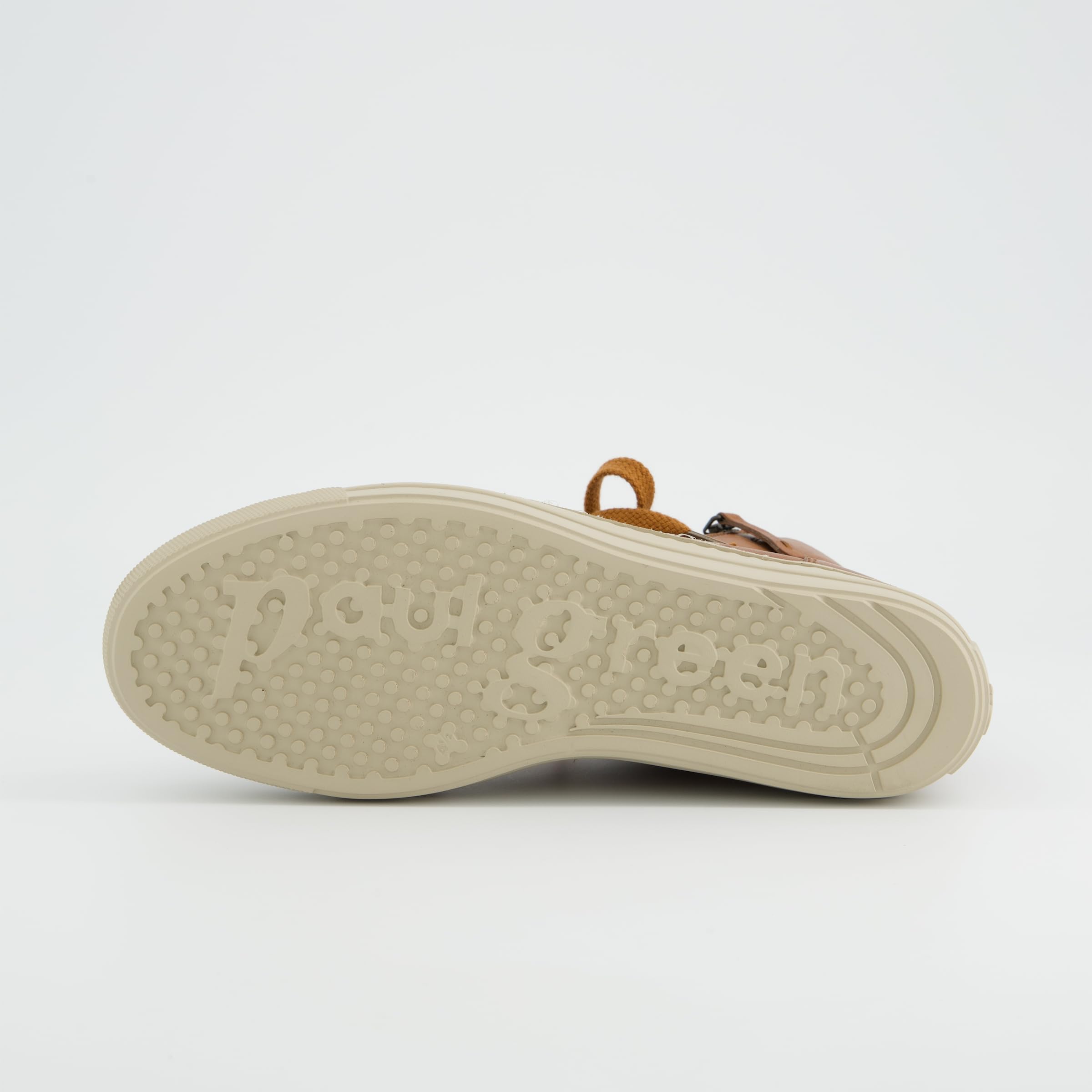 Paul Green Zapatillas para mujer 4024-350 en piel lisa, color marrón