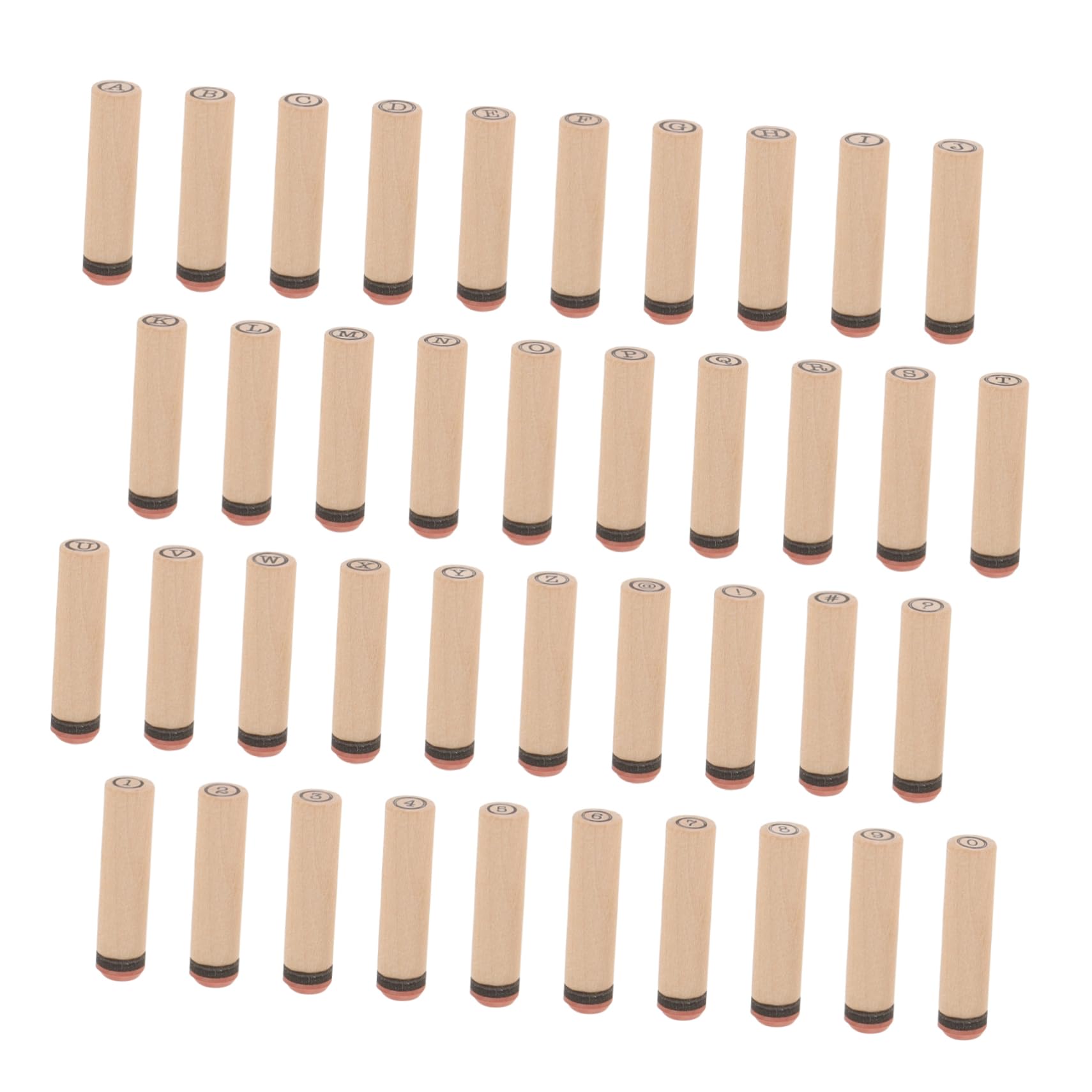 5sätze Holzstempel Für Scrapbooking Buchstaben Und Zahlen Kreative Bastelstempel Für Notizbuch Und Persönliche Gestaltung Für Handarbeiten Und Dekoration