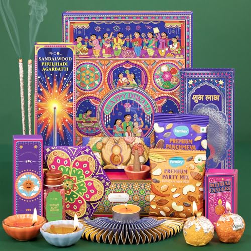 Phool Happy Diwali Gift Box 2025 | Premium Festival Hamper with I...