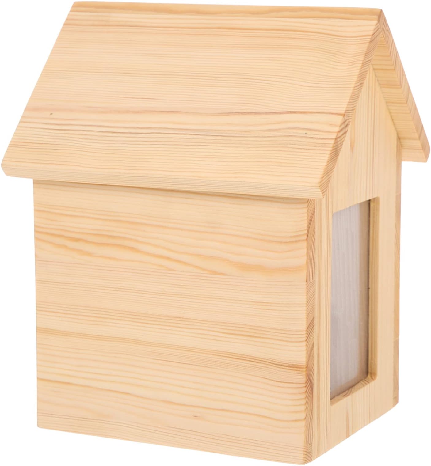 Pet Memorial Urn Wooden Dog Cat Wood Box Ashes for Dogs Cremation Urns Cats Memorials Funerary Small Animals Ash Caskets Monument Burial Love Memory